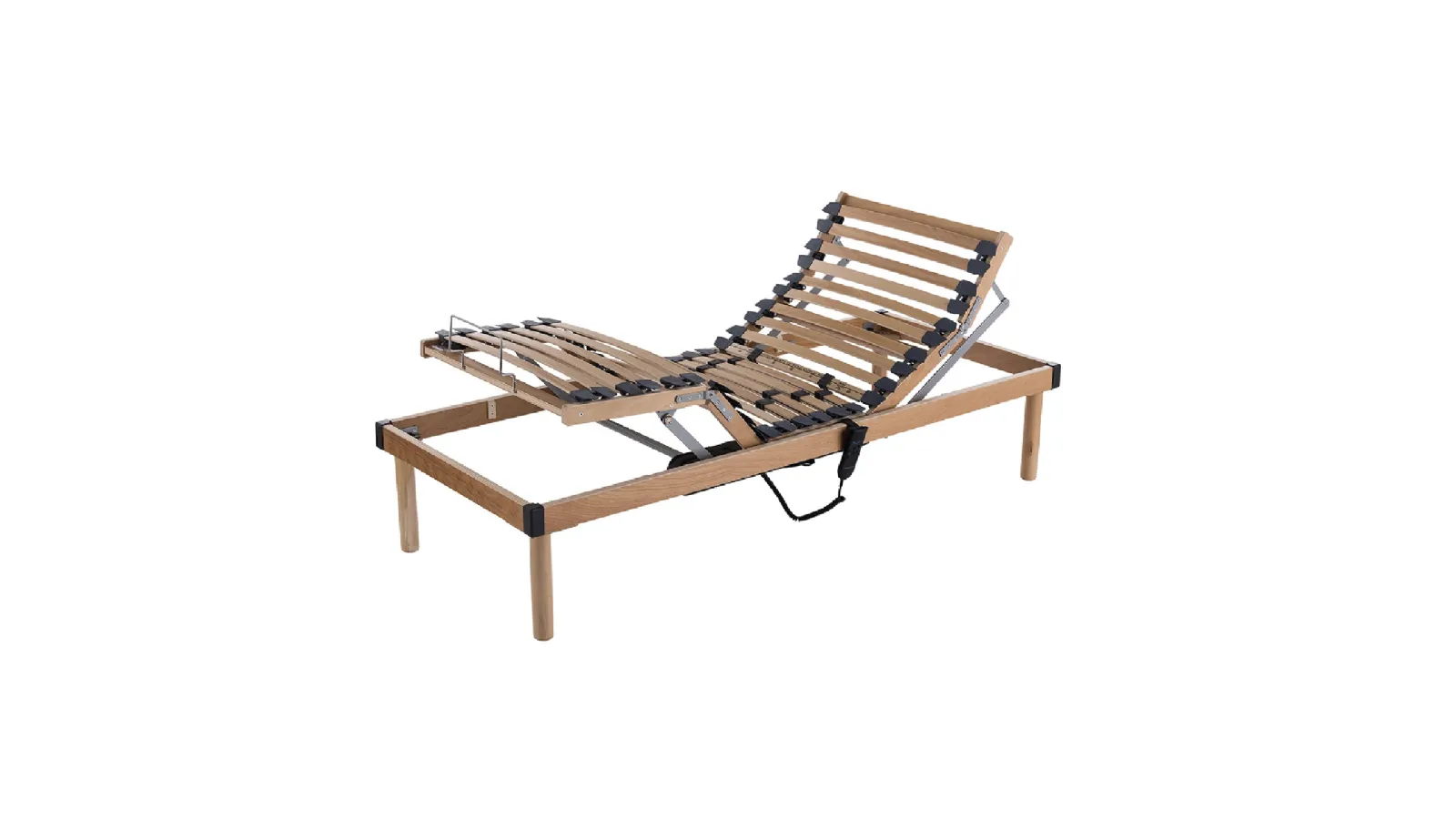 Rete in legno Ergo Uno Elettrica di Magniflex