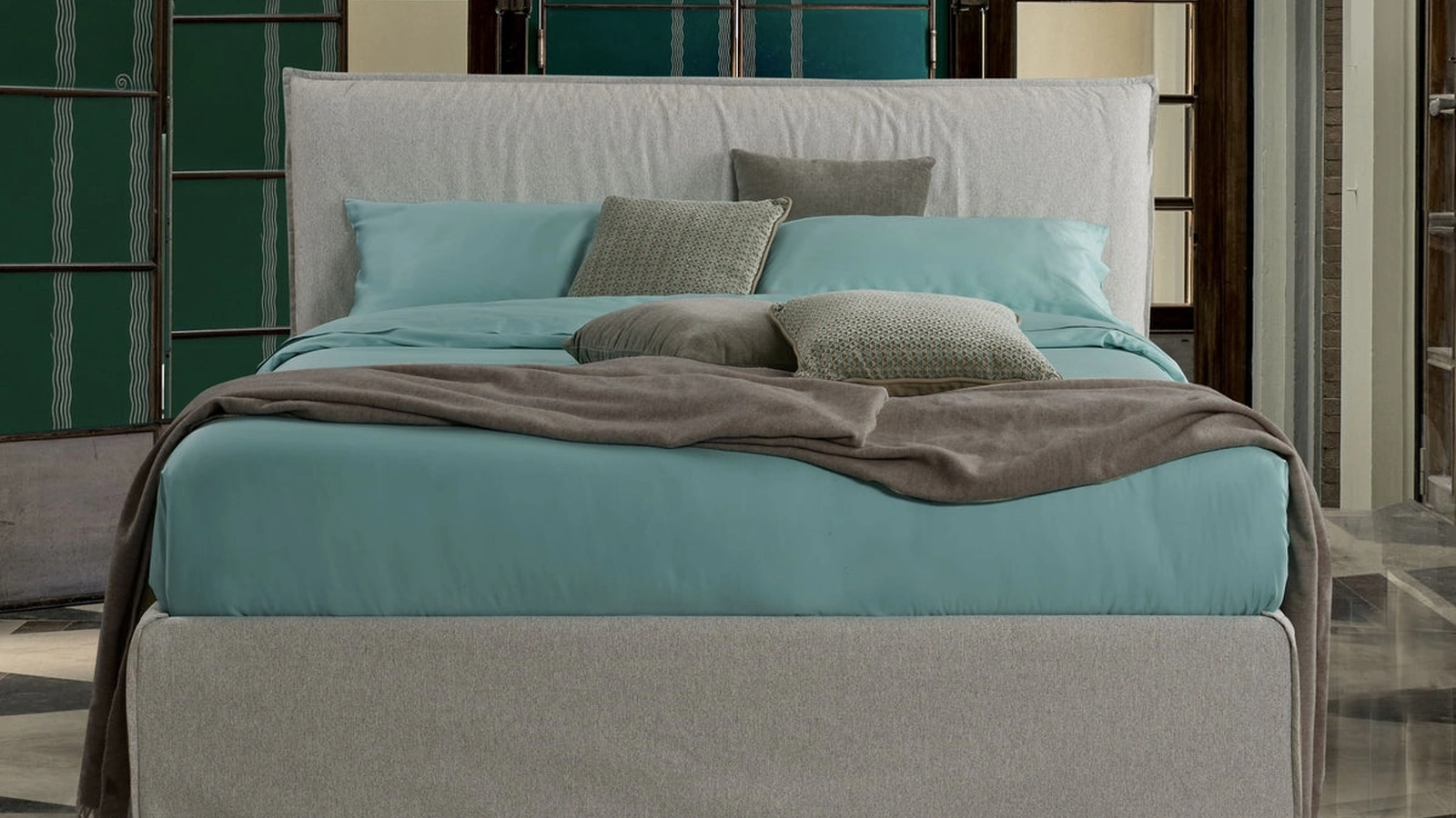 Letto in tessuto Cindy di Dorelan Letti