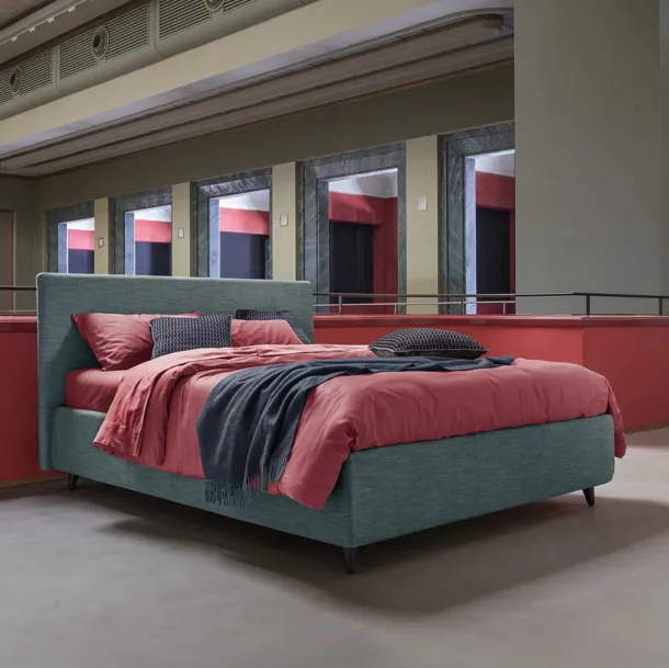 Letto in tessuto Sirio di Dorelan Letti