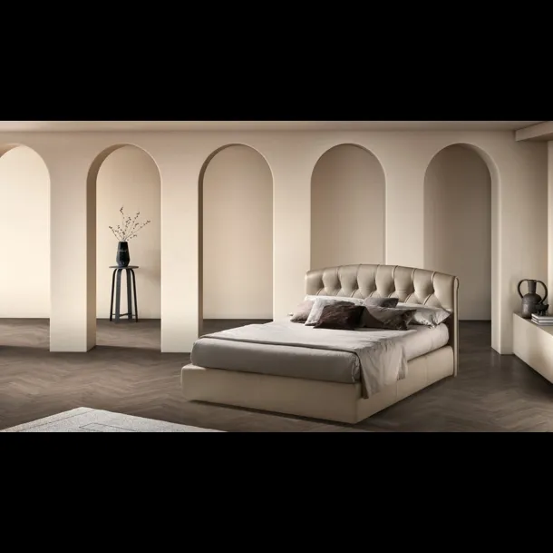Letto Dream in ecopelle di Bside