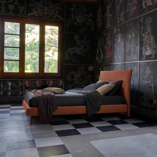 Letto imbottito Jackson di Dorelan Letti