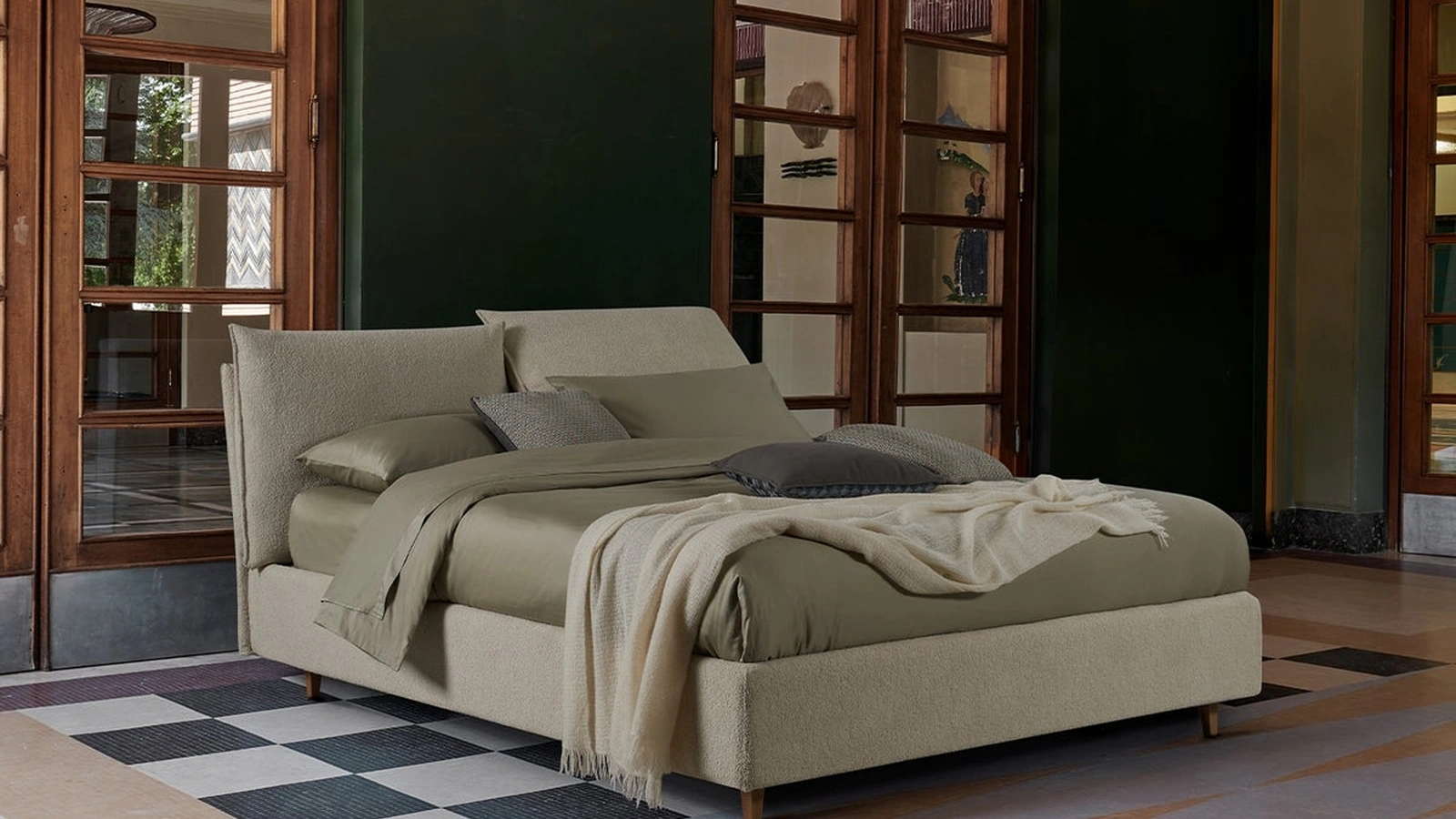 Letto con contenitore Jean di Dorelan Letti