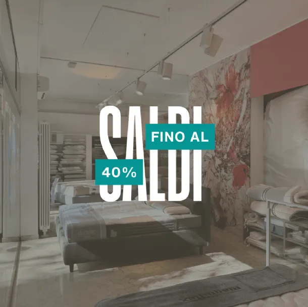 Sconti fino al 40% su una selezione di prodotti.