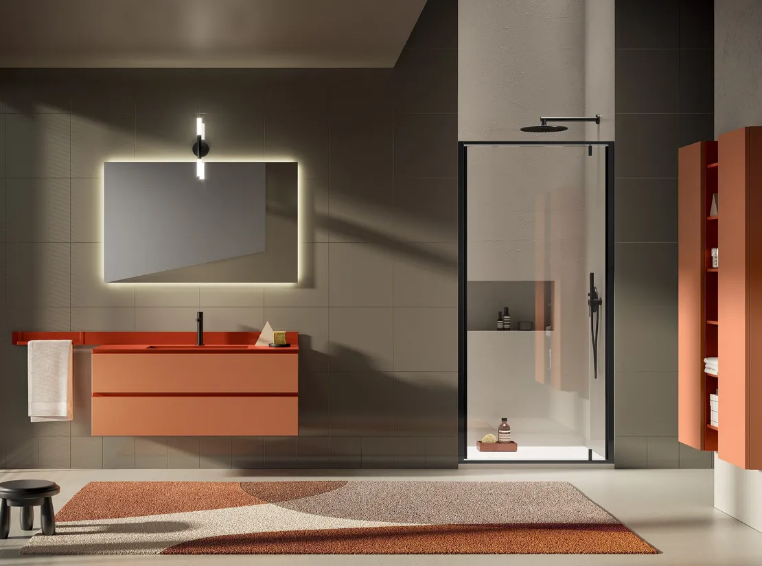 Mobile da Bagno sospeso Yang 08 di Ardeco