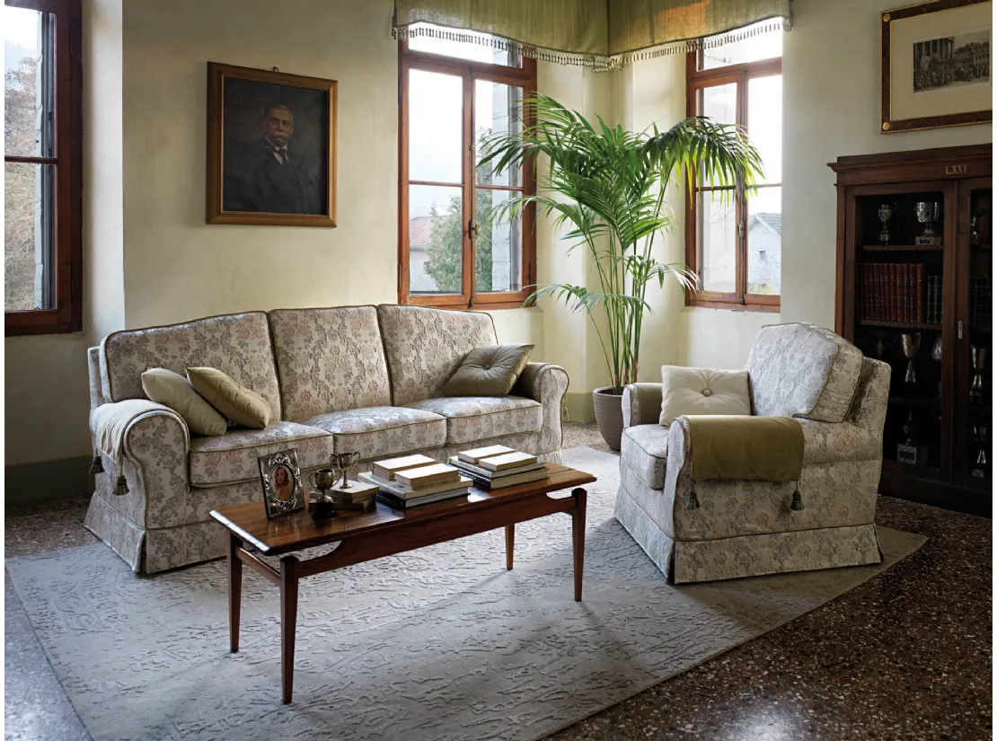 Salotto lineare classico Royal di Samoa