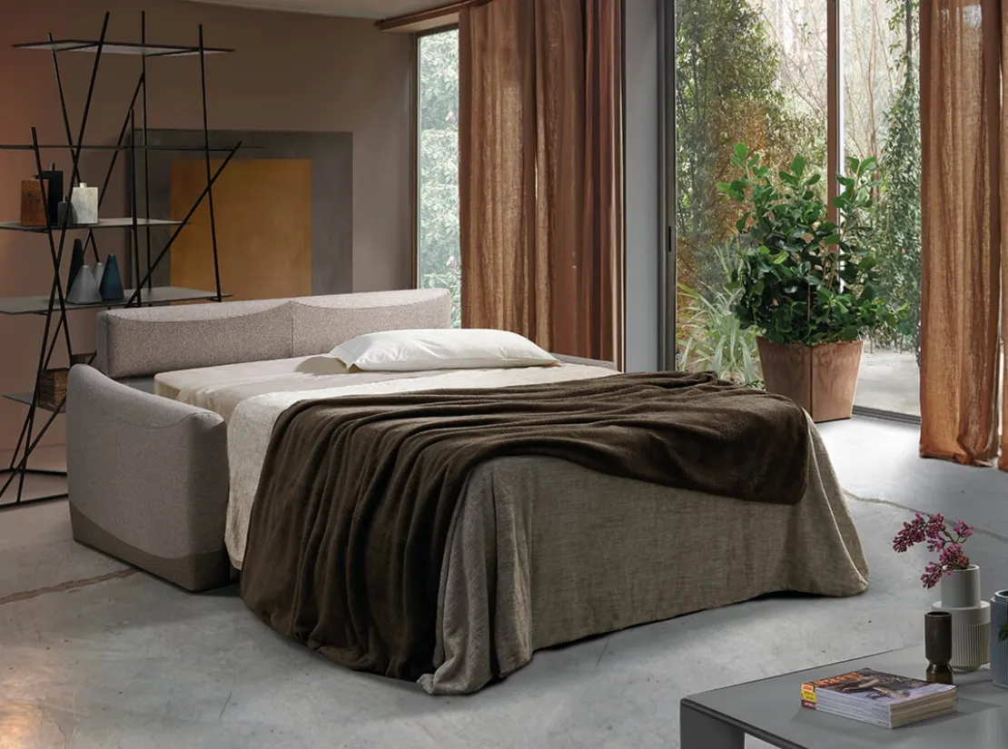 Divano Letto matrimoniale imbottito Serafino di Vitarelax